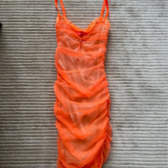 Daisy Limited Orange Aura Dress - Picture 3 of 5